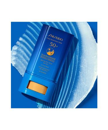 Shiseido Clear Sunscreen Stick SPF 50 20 Gr - Buy Online on GoSupps.com