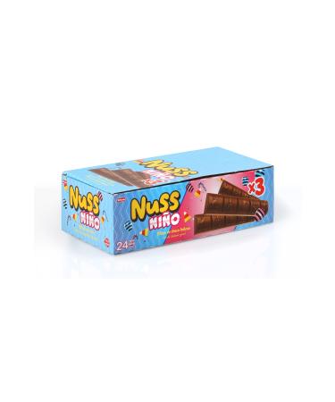 Elvan Nuss Nino 60gr. 24 Pieces (1 BOX) - Buy Online on GoSupps.com