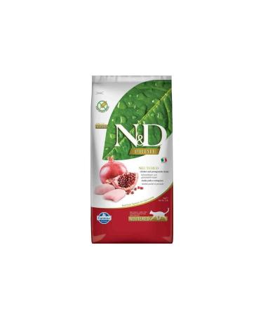 N & D Nd Grain-Free Chicken Pomegranate Sterilized Cat Food 5 kg