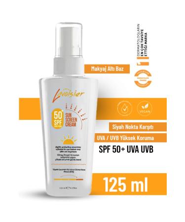 Lavoisier 50 Spf High Protection Face and Body Sun Cream 125ml