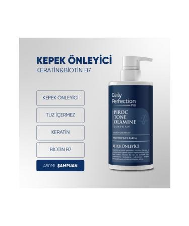 DAILY PERFECTION PRO Piroctone Olamine Shampoo 450 Ml - Buy Online on GoSupps.com