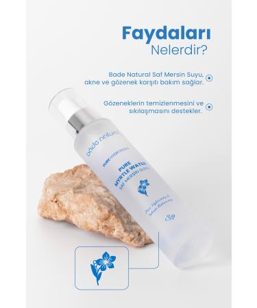 Bade Natural Myrtle Water Pore Tightening Tonic 0 Natural and Pure 100 ml - Buy Online on GoSupps.com