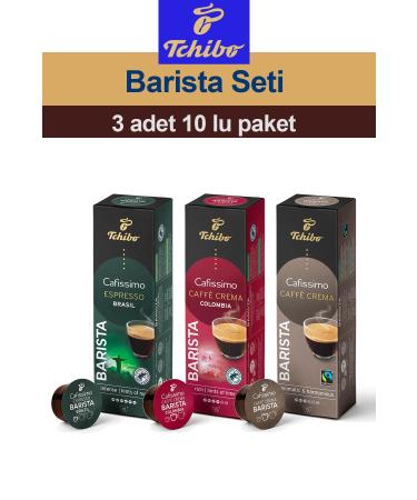 Tchibo Barista Capsule Coffee Set of 3