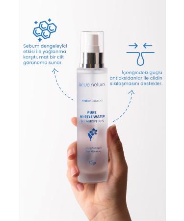 Bade Natural Myrtle Water Pore Tightening Tonic 0 Natural and Pure 100 ml - Buy Online on GoSupps.com