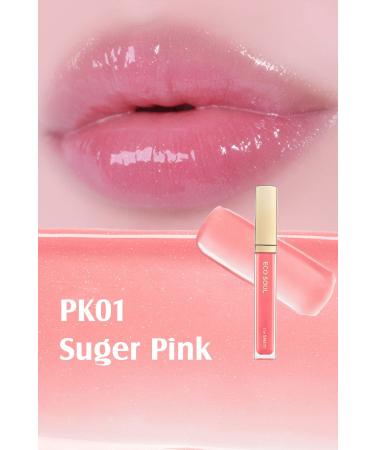 The Saem Eco Soul Shine Lip Gloss - PK01 Sugar Pink - Buy Online on GoSupps.com