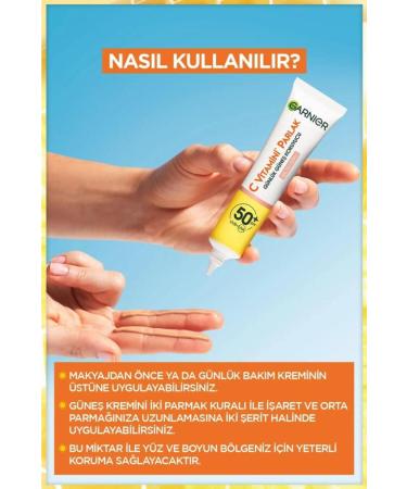 Garnier Vitamin C Luminous Sunscreen Biotene Anti-Spot Care Ampoule Sun Set - Buy Online on GoSupps.com