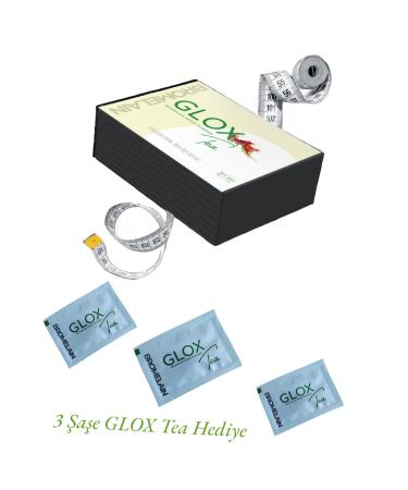 GLOX Bromelain Rich Herbal Detox Tea Helps Regulate Fast and Metabolism 2 Month Package