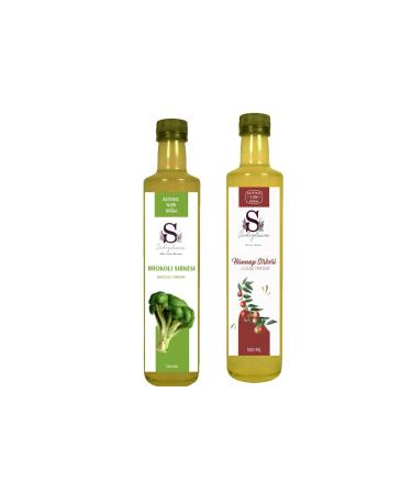 S heylaana Natural Broccoli Vinegar 500 ml and Jujube Vinegar 500 ml