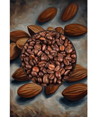 Mim and More Almond Coffee Almond Flavored Coffee Beans 200 Gr - Buy Online on GoSupps.com