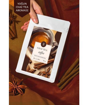 Mim and More Chai Tea Coffee Chai Tea Flavored Coffee Beans 200 Gr