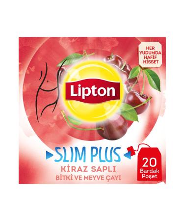 Lipton Slim Plus Cherry Handle 20x12 Pieces - Buy Online on GoSupps.com