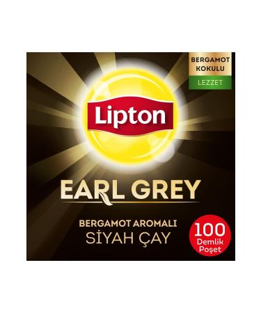 Lipton Earl Grey Teapot Tea Bags 100 Pack 3 Pieces - Buy Online on GoSupps.com