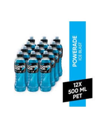 Coca-Cola Powerade Ice Blast Pet 500 Ml - Buy Online on GoSupps.com