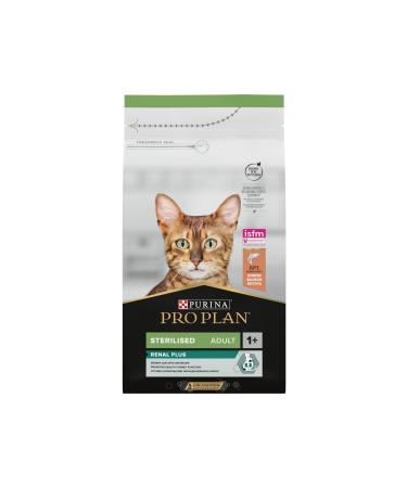 Pro Plan Sterilised Renal Plus Adult Dry Neutered Cat Food Rich Salmon Content 1.5 Kg Neutered Cat