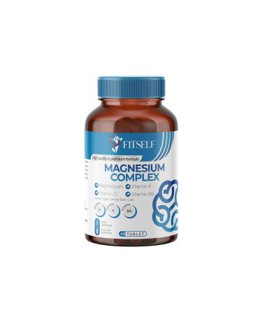 Fitself MAGNESIUM COMPLEX (CONTAINING TAURATE MALATE BISGLICINATE AND OXIDE) SUPPLEMENTARY FOOD 60 TABLETS