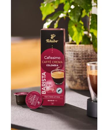 Tchibo Caffe Crema Colombia 10 Capsule Coffee x4 - Buy Online on GoSupps.com