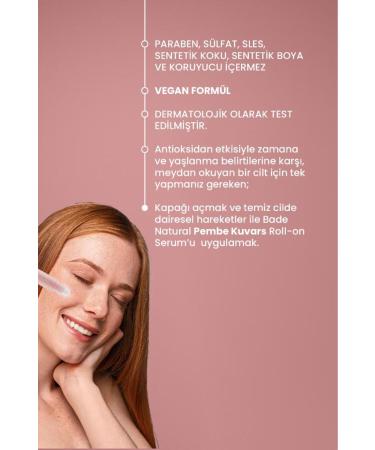 Bade Natural Rose Quartz Roll On Antioxidant Facial Massage Serum 10 ml - Buy Online on GoSupps.com