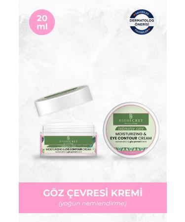 Biosecret Eye Contour Cream Anti-Aging Under-Eye Puffiness Dark Circles Eye Contour Cream 20ml Bio67