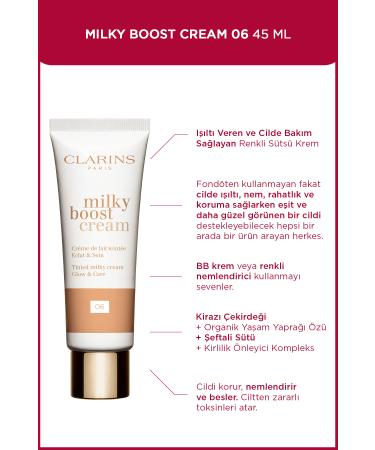 Clarins Milky Boost Cream Tinted Milky Cream 0.6 45 ml BB Cream