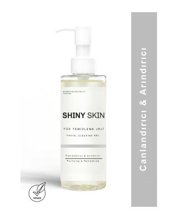 SHINY SKIN Revitalizing Facial Cleansing Gel 200ml - Effective Purification