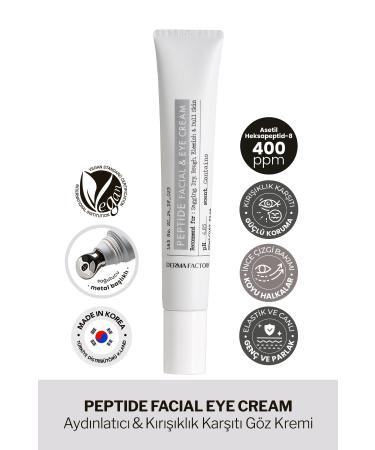 DERMA FACTORY Peptide Firming Massage Head Eye and Face Cream Derma Factory Peptide 20ml