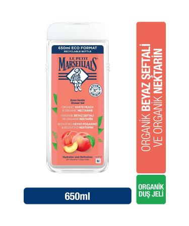 Le Petit Marseillais LE PETIT MARSEILIAIS White Peach And Nectarine Shower Gel (650 ML)