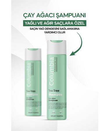 Columbia Tea Tree Purifying and Balancing Shampoo 400 ml - Buy Online on GoSupps.com