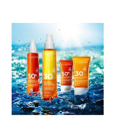 Clarins All Skin Types SPF 50+ High Protection Face Sun Cream-50 ml - Buy Online on GoSupps.com