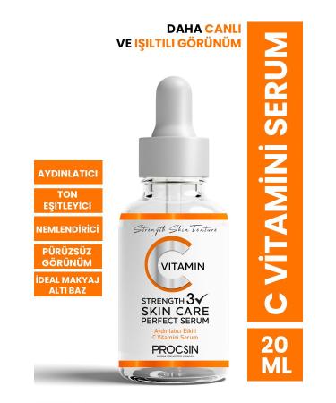 PROCSIN Vitamin C Brightening and Tone Equalizing Care Serum 20ml