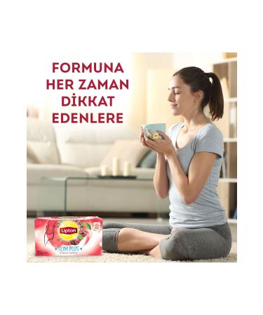 Lipton Slim Plus Cherry Stalk Herbal Tea 20 x 6 Pieces - Buy Online on GoSupps.com