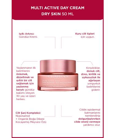 Clarins Multi Active Dry Skin Day Cream 50 ml