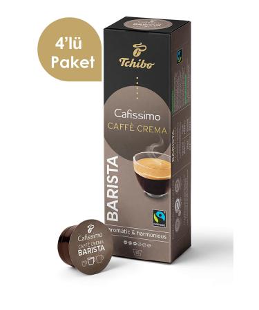 Tchibo Cafissimo Barista Caff Crema Capsule Coffee x4