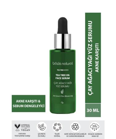 Bade Natural Tea Tree Anti-Acne and Pore Tightening Face Serum 30 ml