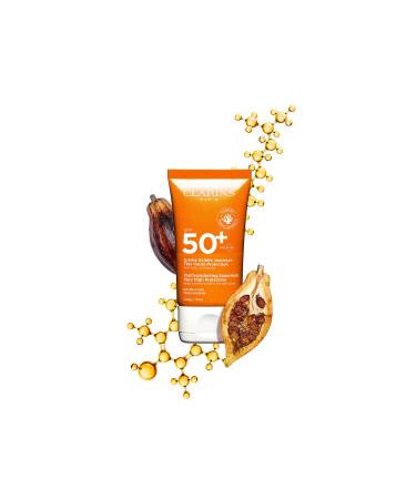 Clarins All Skin Types SPF 50+ High Protection Face Sun Cream-50 ml - Buy Online on GoSupps.com