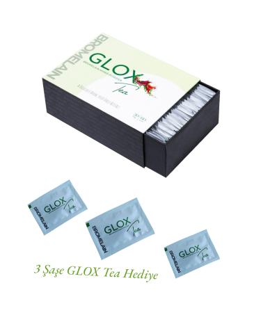 GLOX Bromelain Rich Herbal Detox Tea Helps Regulate Fast and Metabolism 2 Month Package - Buy Online on GoSupps.com