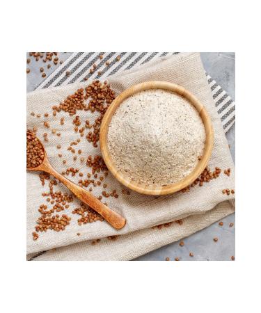 Full Farm 2 Pieces - Gluten-Free Whole Wheat Raw Buckwheat Flour 2 Kg - Buy Online on GoSupps.com