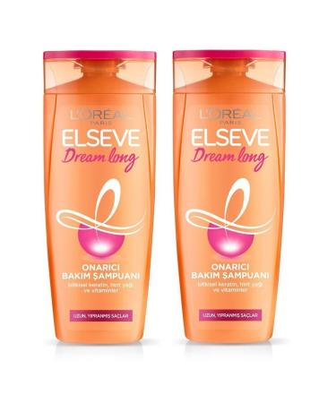 Elseve Dream Long Repair Care Shampoo 2 x 390 ML