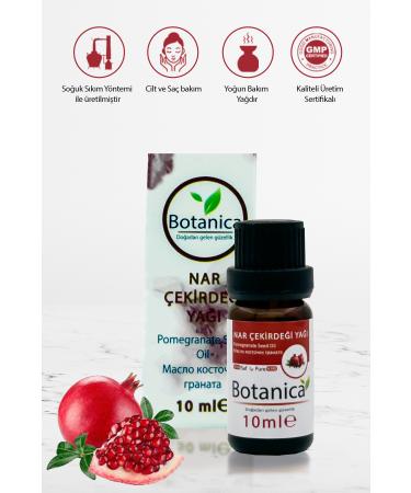 botanica Pomegranate Seed Oil - Punica Granatum Seed - (Anti-Aging) Skin Care Rejuvenating Oil 10 Ml