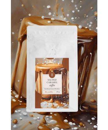 Mim and More Salted Caramel Coffee Salted Caramel Flavored Coffee Filter Coffee 200 Gr - Buy Online on GoSupps.com