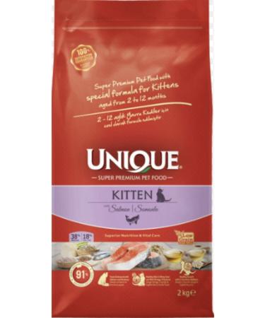 Unique Kitten Salmon Food 2 Kg For Kittens
