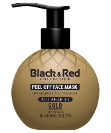 Black Red Peelable Gold Face Mask Against Blackheads 250 ml