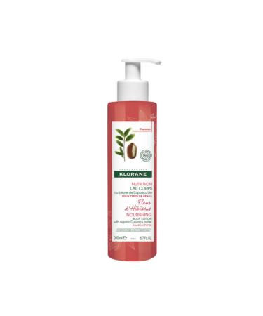 Klorane Body Milk - Contains Organic Capua u Oil and Hibiscus Flower Extract 200 Ml 3282770113211