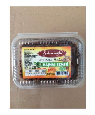 SAKARLIO LU Pasta Organic Coarse Ground Poppy Seed Paste 325 gr