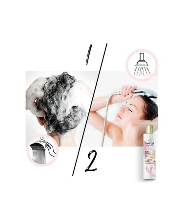 Pantene Sulfate-Free Volumizing Shampoo Biotin & Rose Water 225ml + Hair Care Conditioner 275ml - Buy Online on GoSupps.com