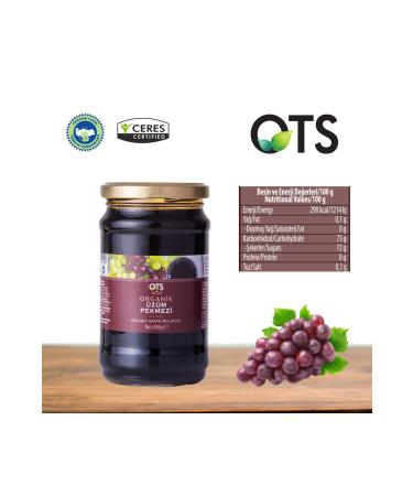 OTS Organic Organic Grape Molasses (380 G) - Buy Online on GoSupps.com