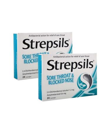 Strepsils Strepsils Menthol 24 Pastilles 2 Pieces