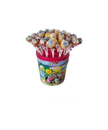 Bonart Lollipop Smurfs 11 gr X 100 Pcs