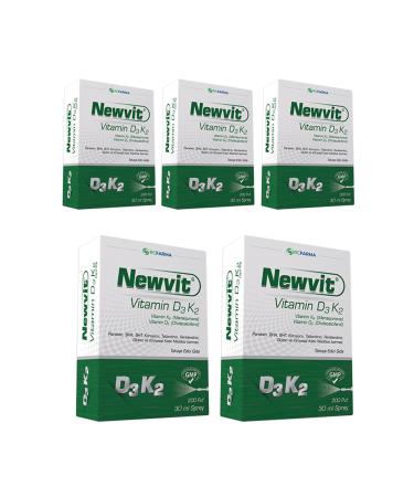 Newvit Vitamin D3 K2 Spray 5x