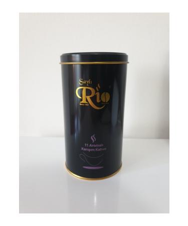 ayl Rio Garden 11 Flavored Turkish Coffee 250 Gr Tin Box