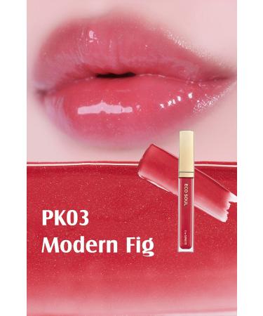 The Saem Eco Soul Shine Lip Gloss - PK03 Modern Fig - Buy Online on GoSupps.com